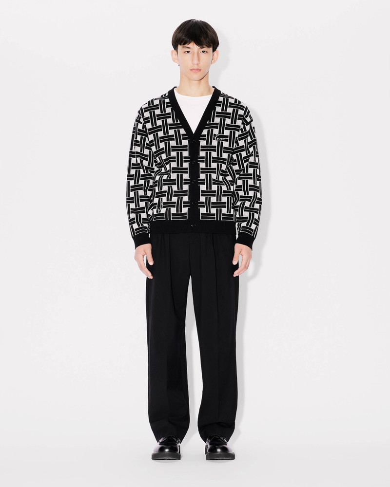 'KENZO Weave' embroidered cardigan 5