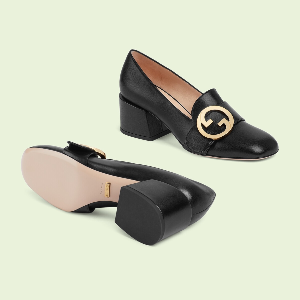 Gucci Blondie women's mid-heel pump - 5