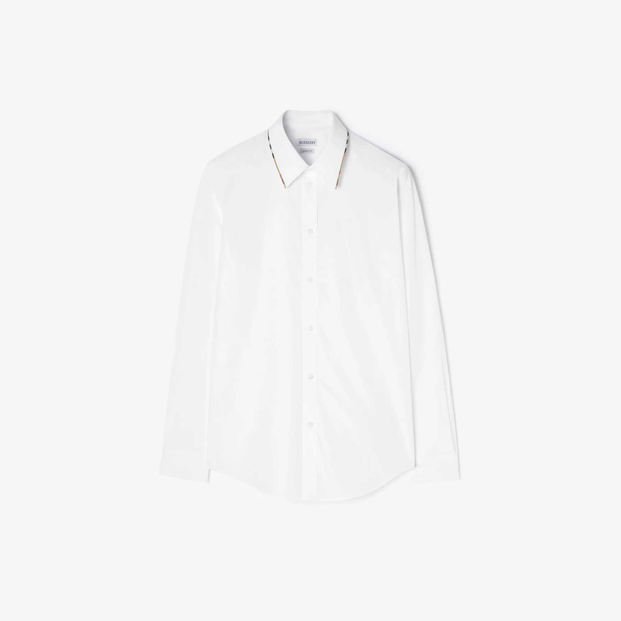 Classic Fit Cotton Poplin Shirt - 1