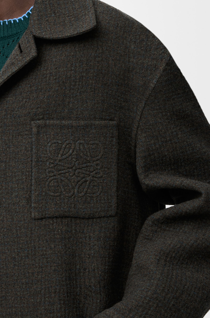 Coat in wool and silk 5