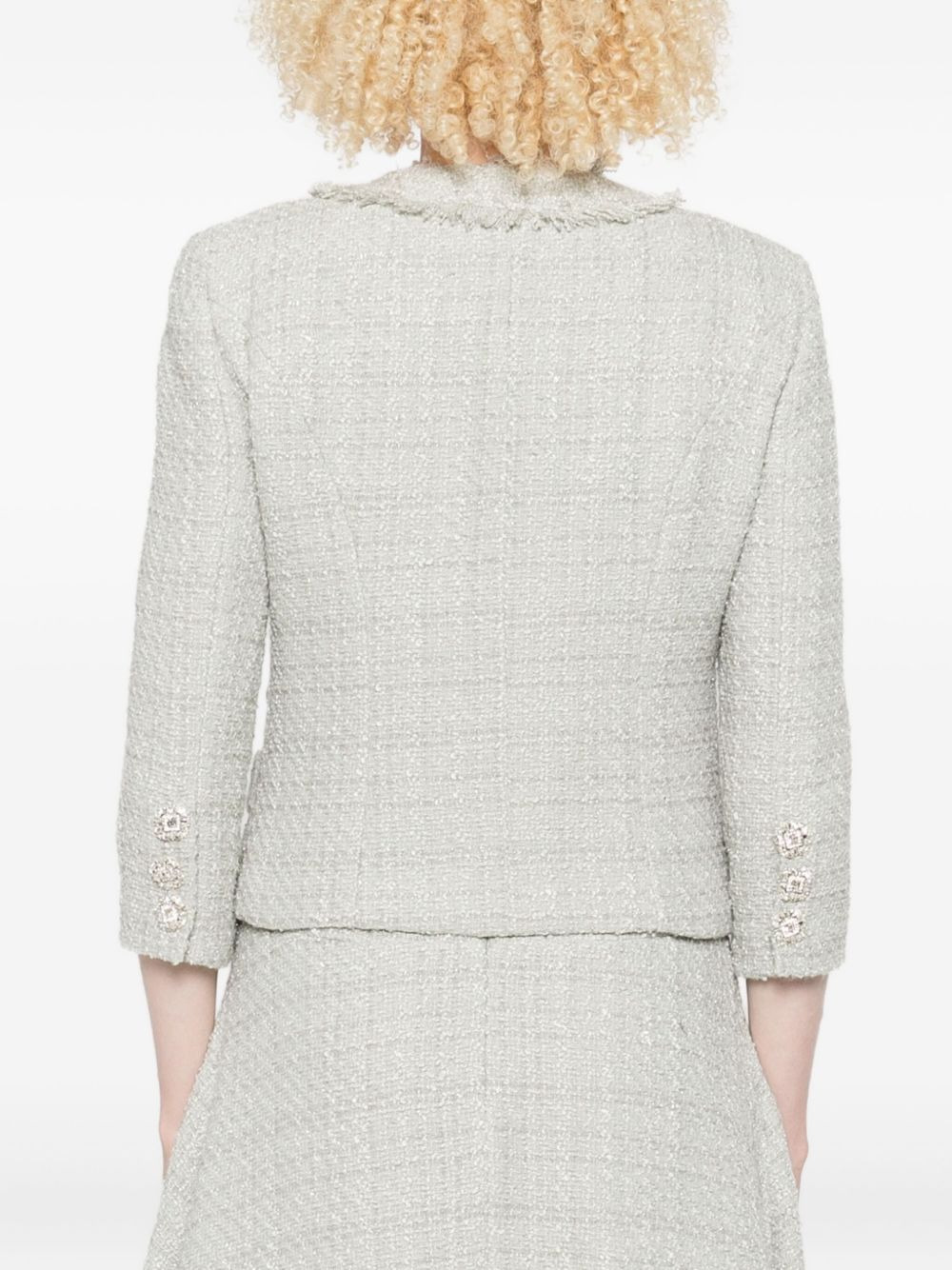 embellished fringe jacket - 4