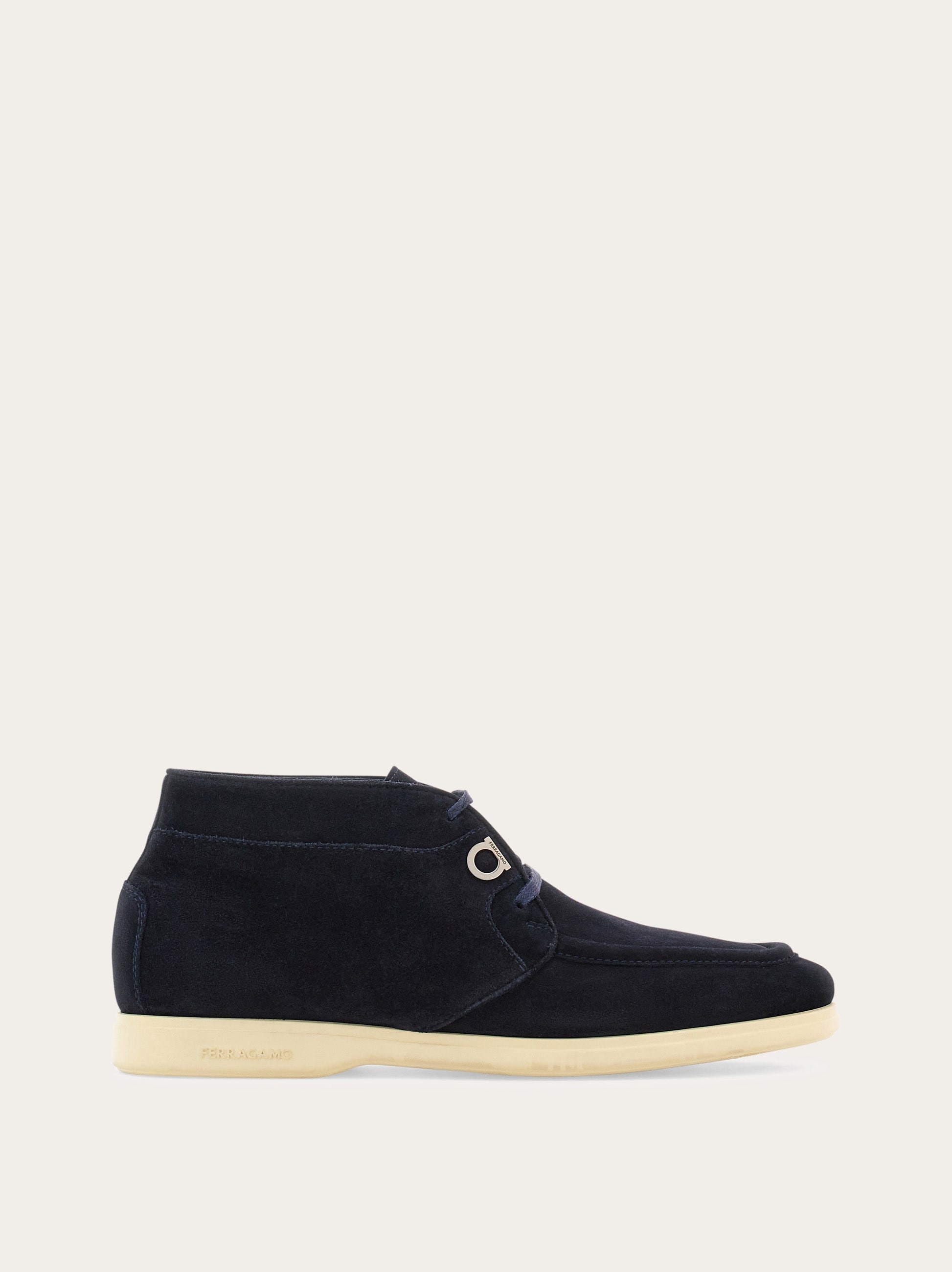 Ankle boot with Gancini ornament - 1