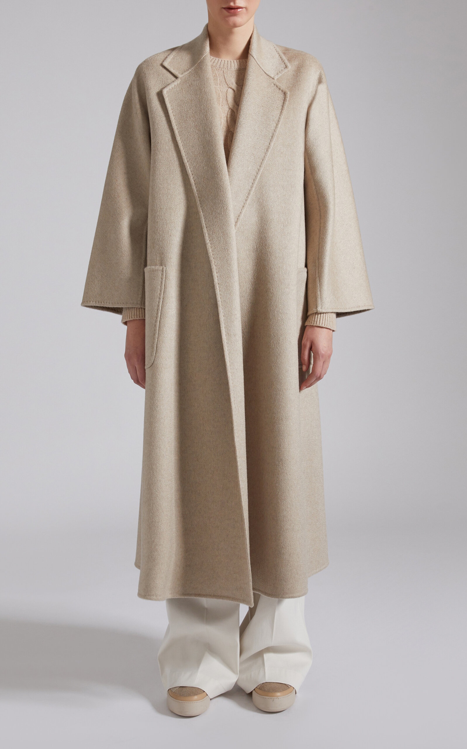 Ludmilla Icon cashmere wrap coat