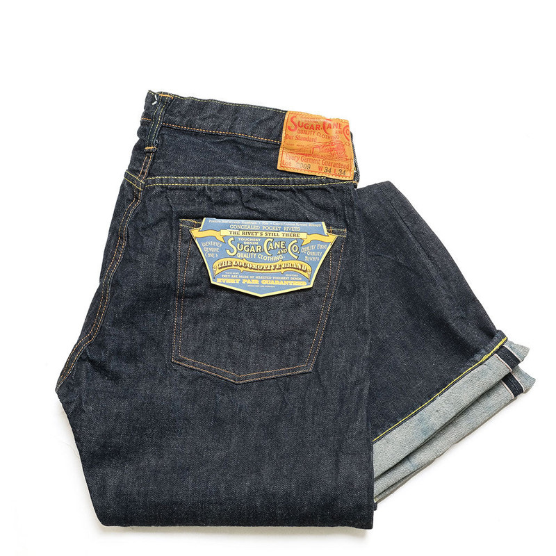 SUGAR CANE 12oz. DENIM 1947 MODEL TYPE-II SLIM STRAIGHT - SC42009 outlook