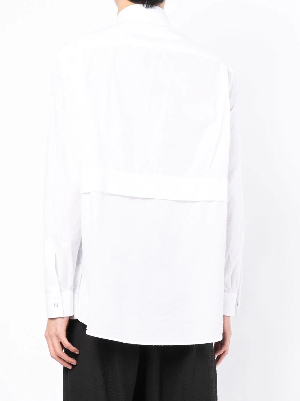 patch-pocket long-sleeve shirt - 4