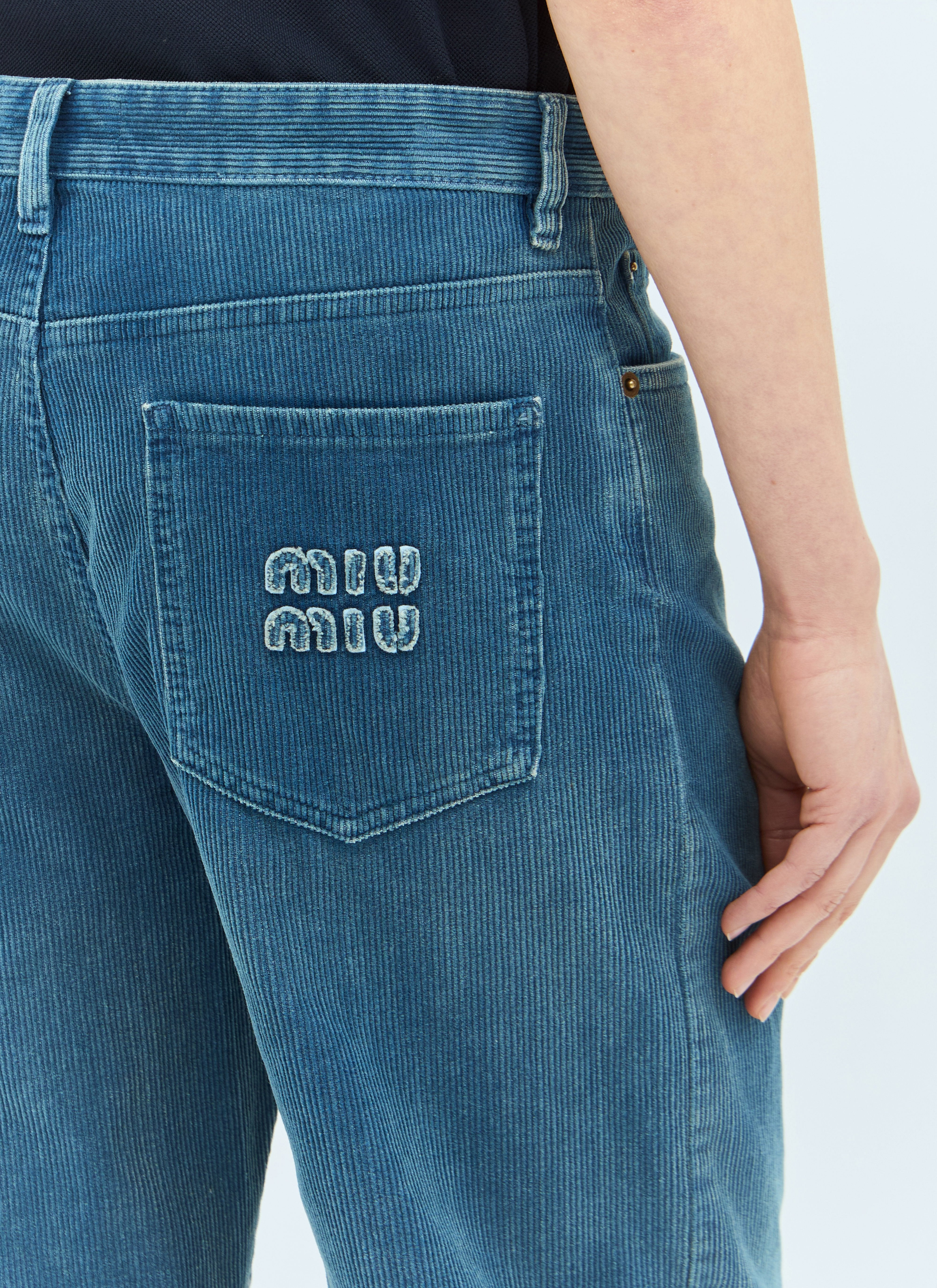 Miu Miu Women Corduroy Pants - 6