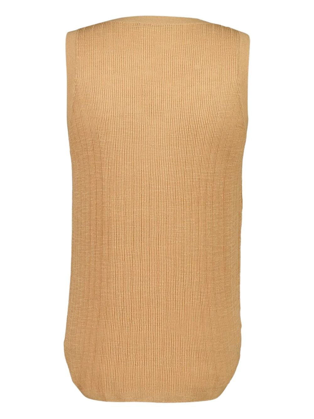 Prado ribbed vest - 2