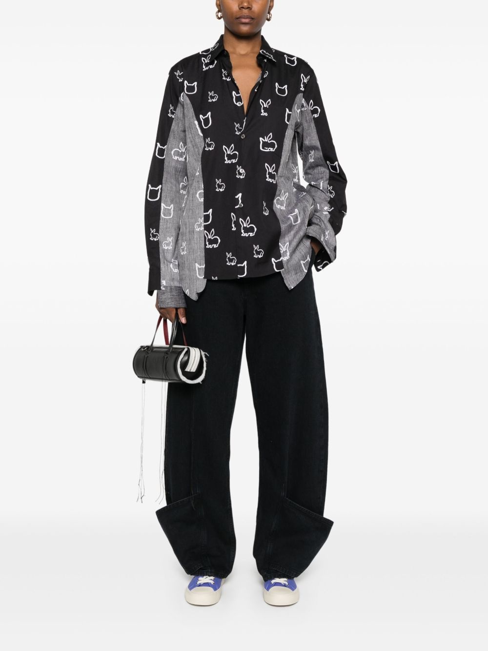 graphic-print shirt - 3