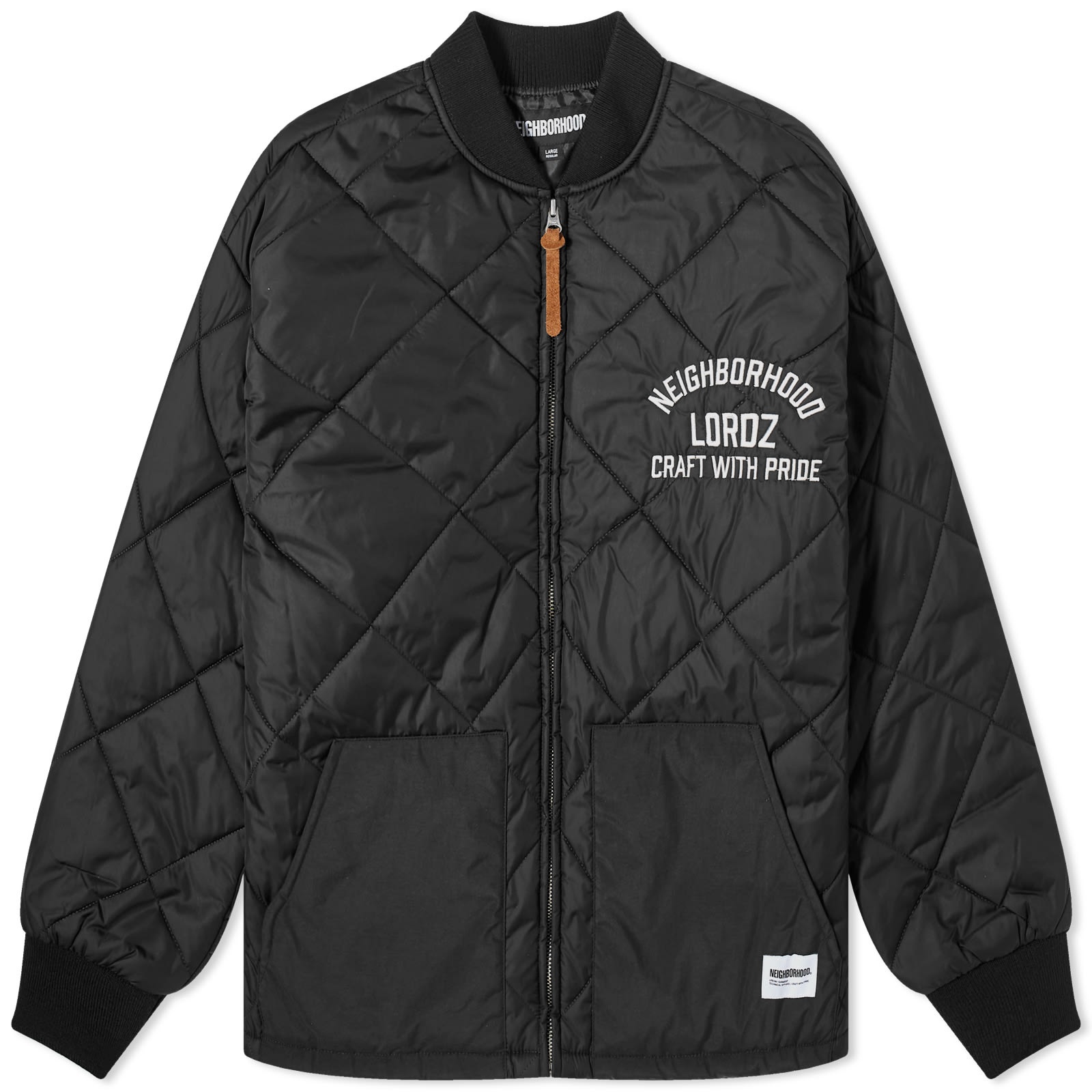 Neighborhood x Lordz of Brooklyn Quilt Jacket - 1