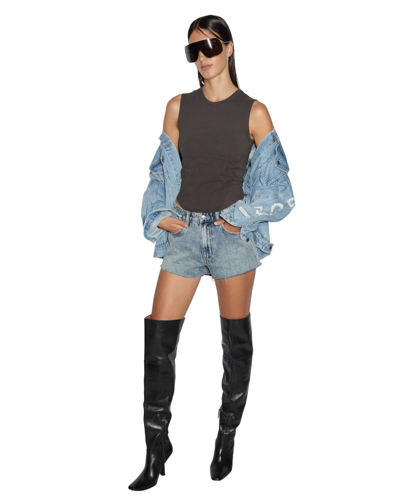 Ksubi STAGED TANK WASHED BLACK outlook