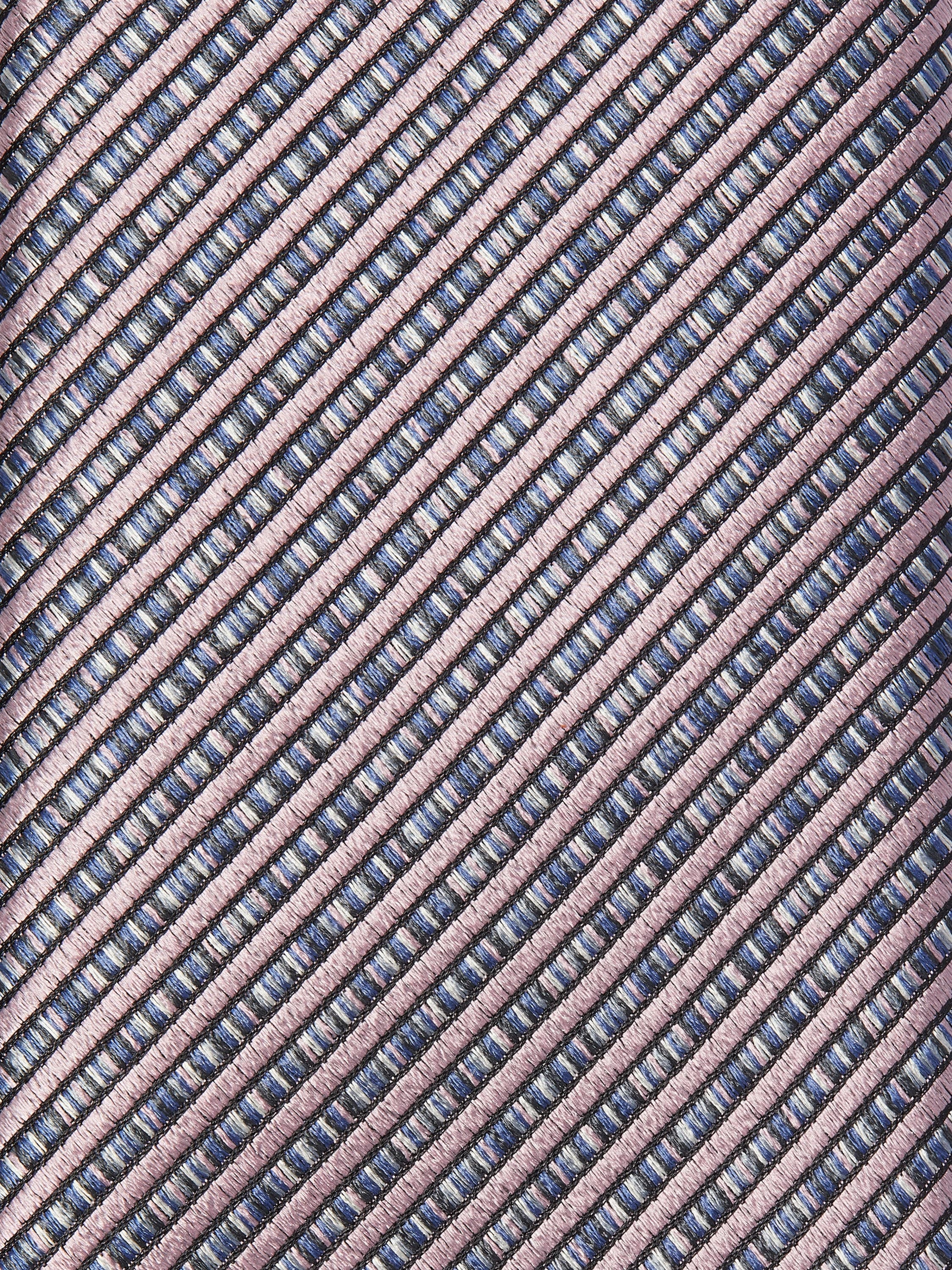 PINK SILK TIE - 2