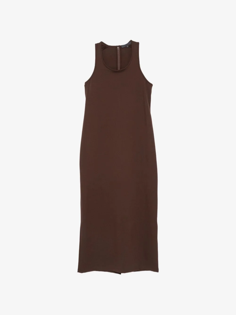 sleeveless midi dress - 1