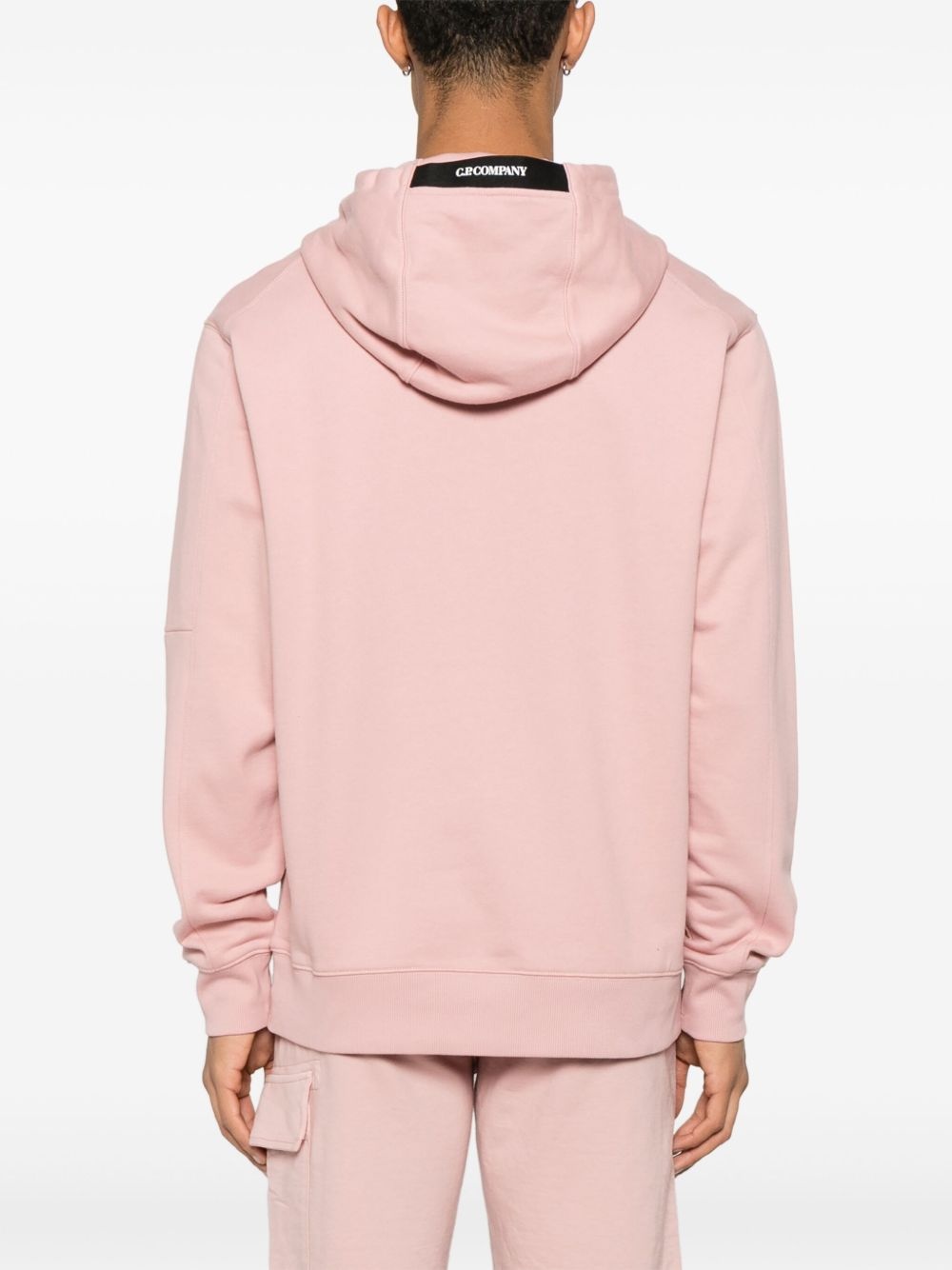 Lens-detailed hoodie - 4