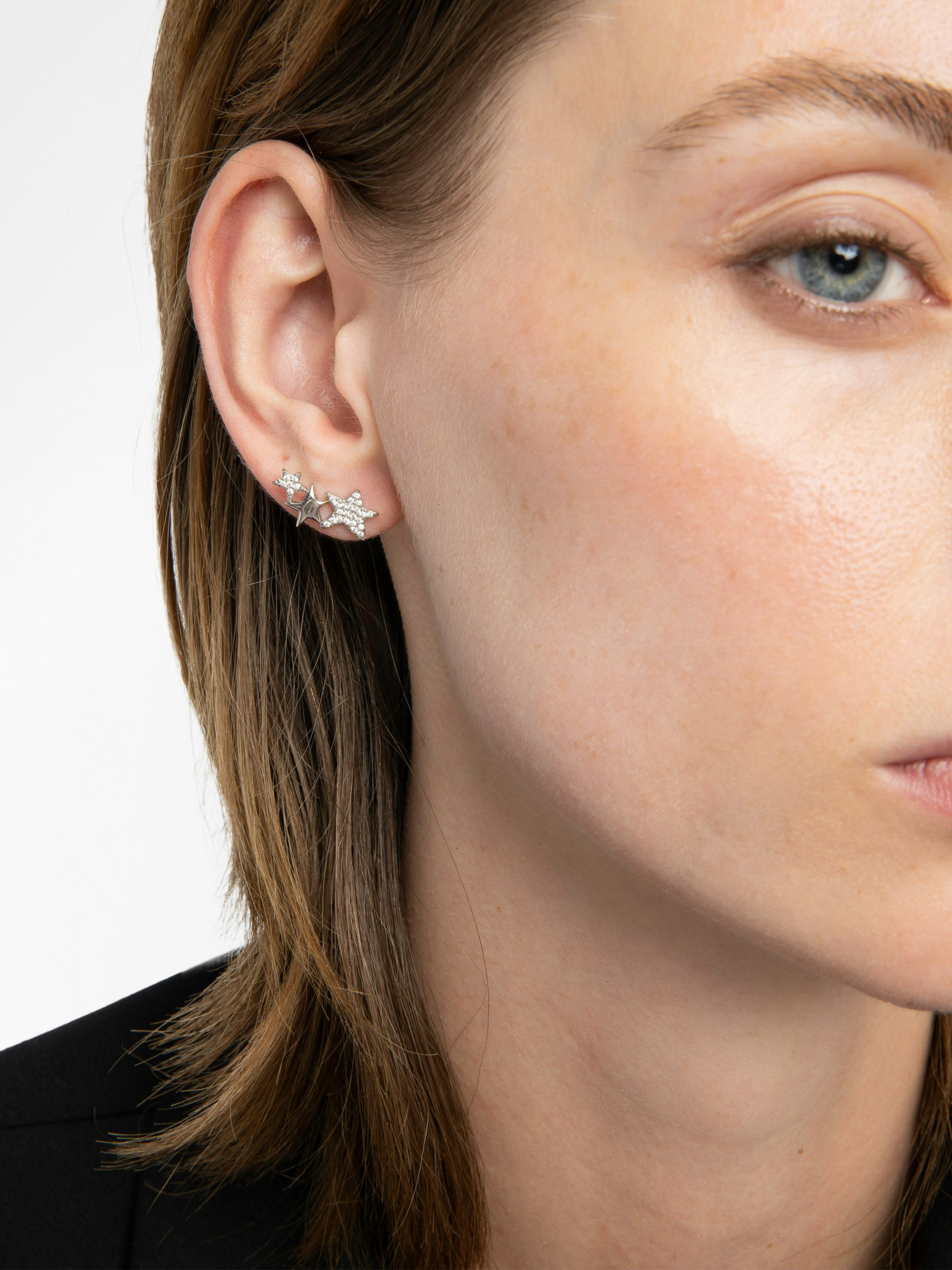 Rock Star Strass Earrings - 5