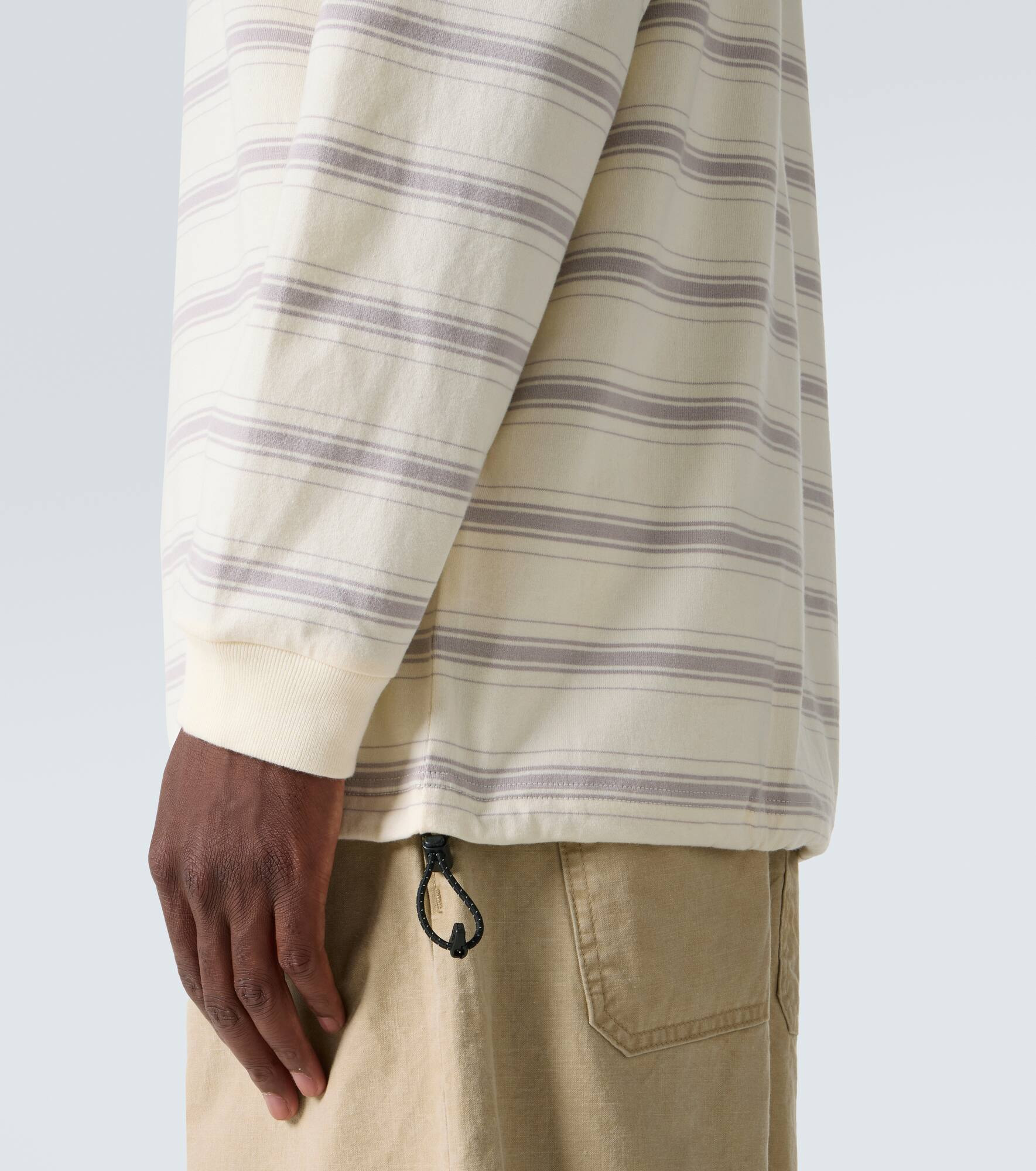 Striped cotton jersey T-shirt - 6