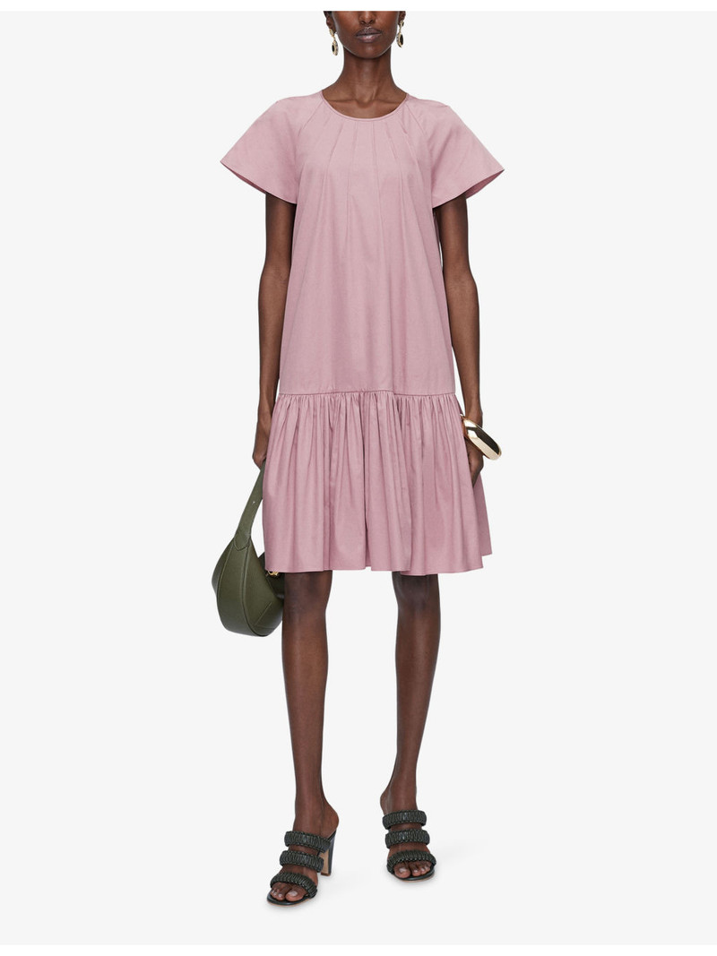 JOSEPH Tazi Short-Sleeved Cotton Mini Dress outlook