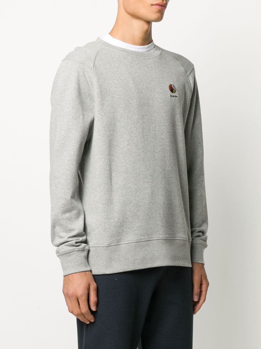 embroidered logo sweatshirt - 3