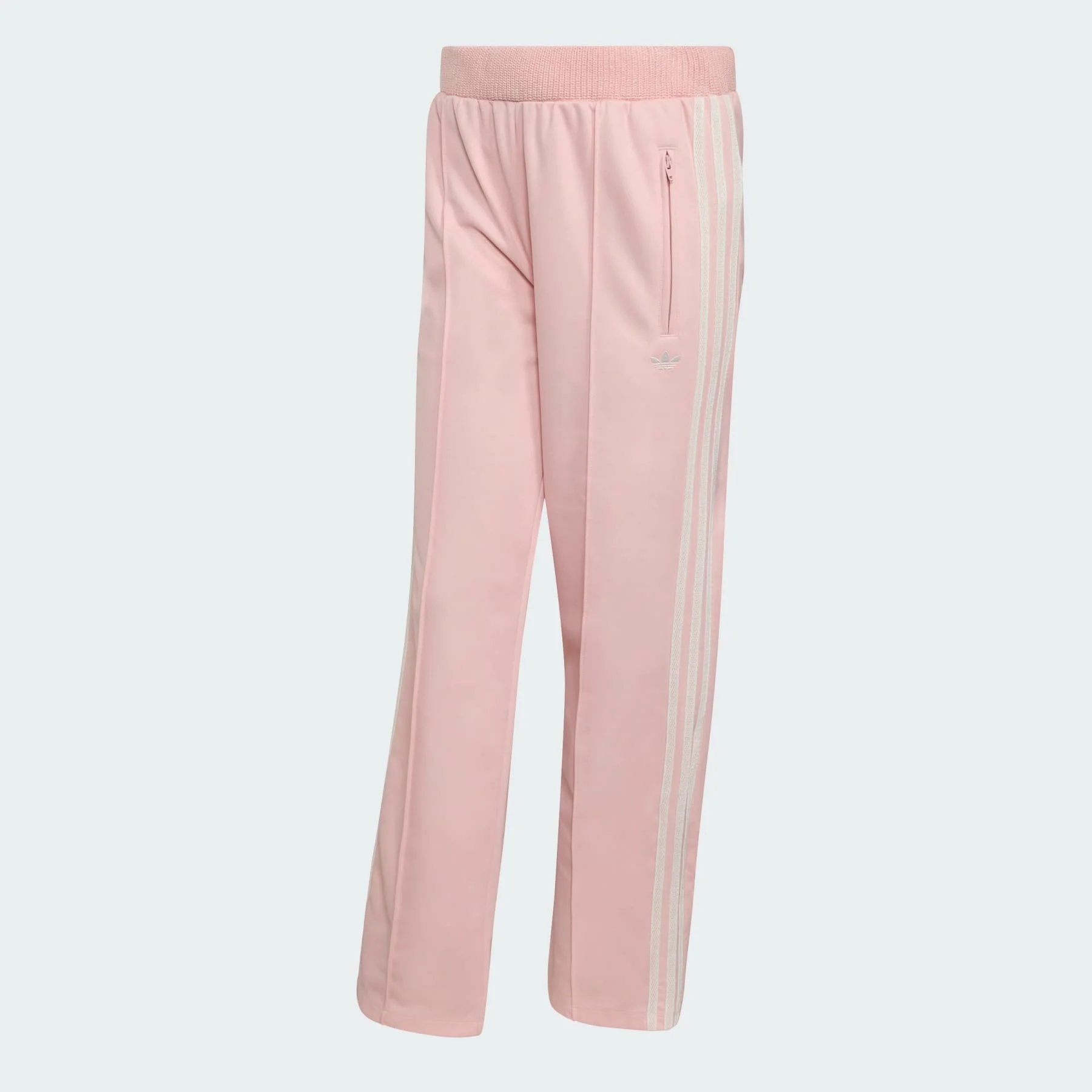 Firebird Track Pants with Knitted Crochet Details - 1
