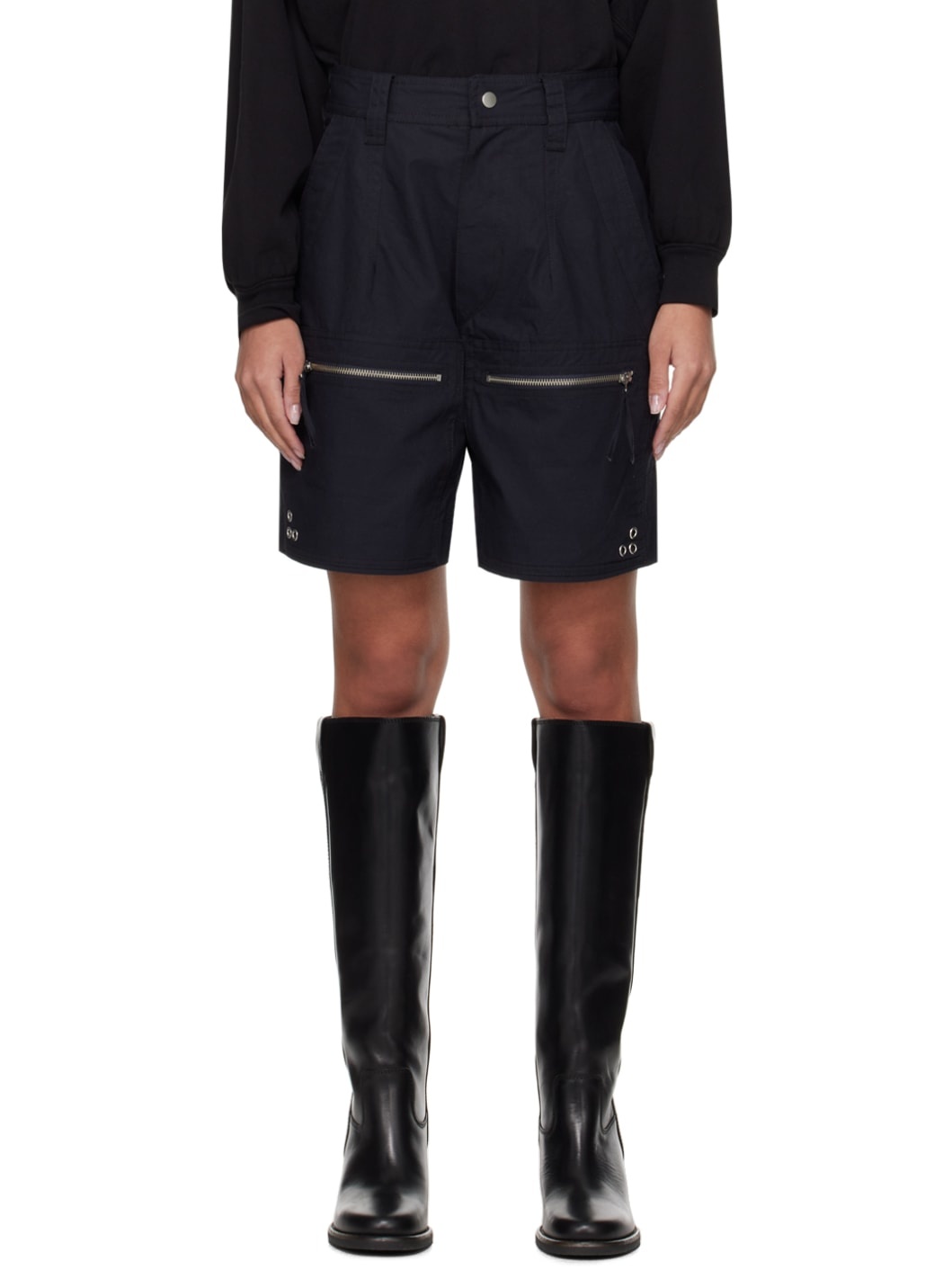 Black Kynan Shorts - 1