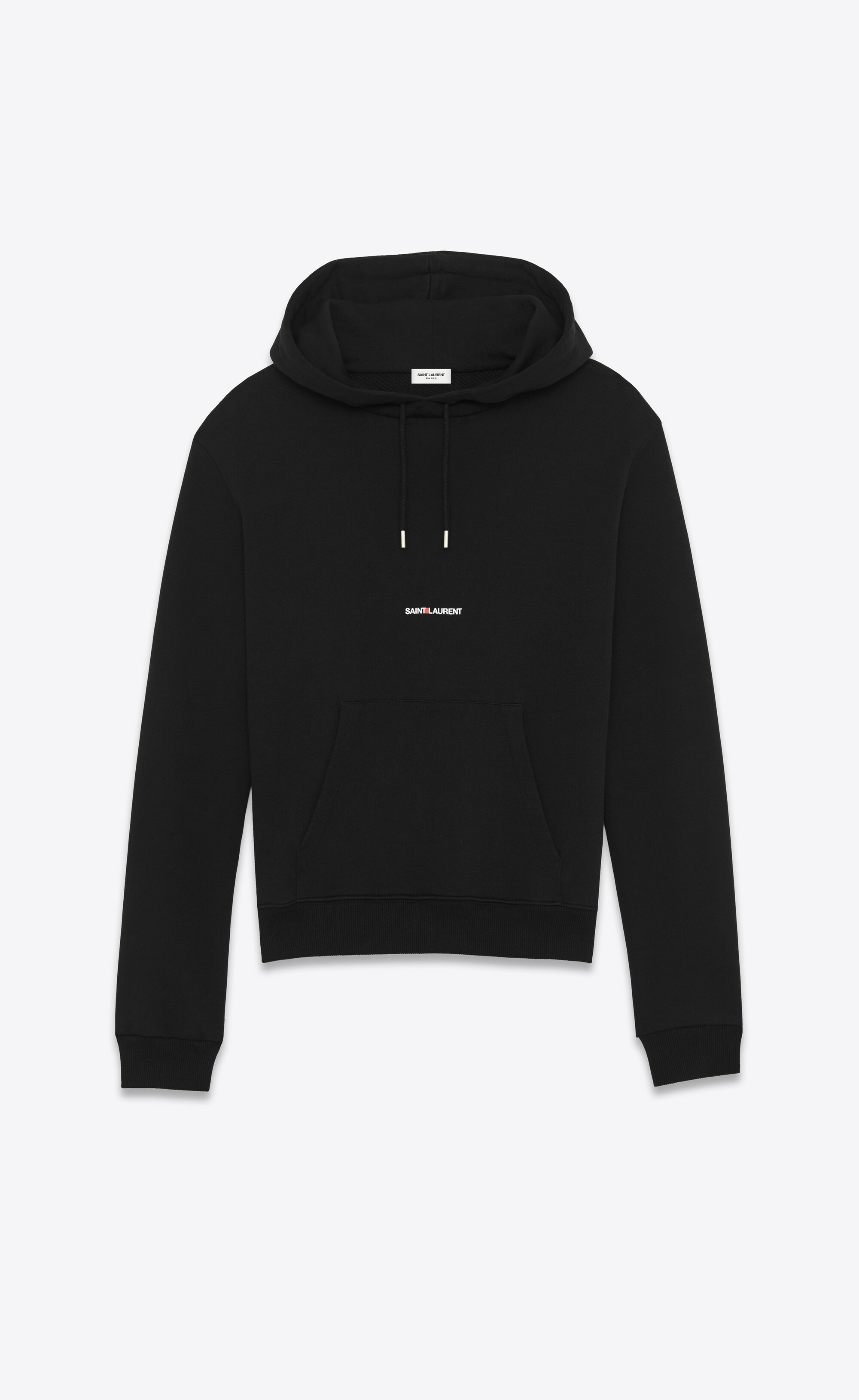 saint laurent logo hoodie - 1