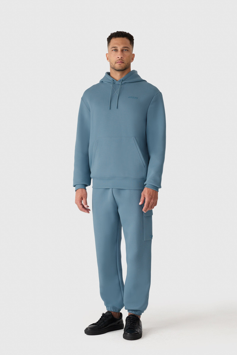 MACKAGE KOLTON Double-Face Jersey Logo Hoodie outlook