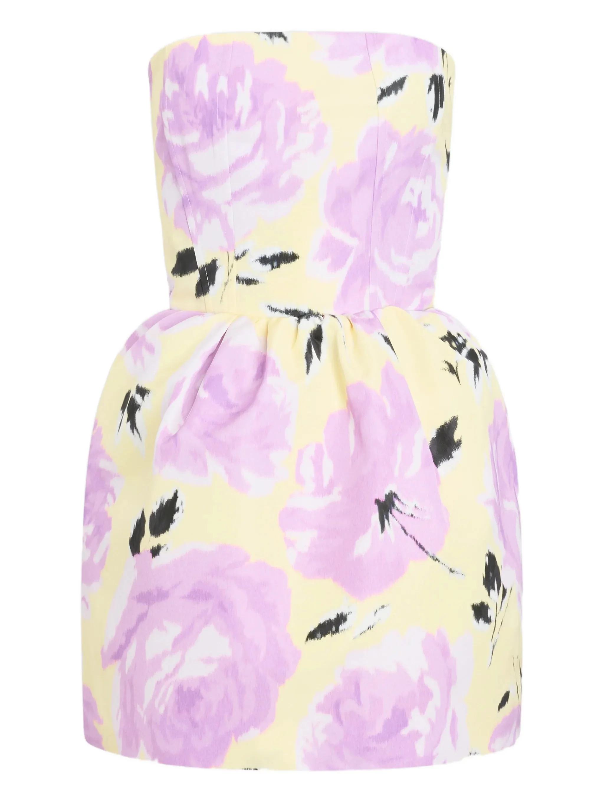 Patou Floral Mini Dress - 1