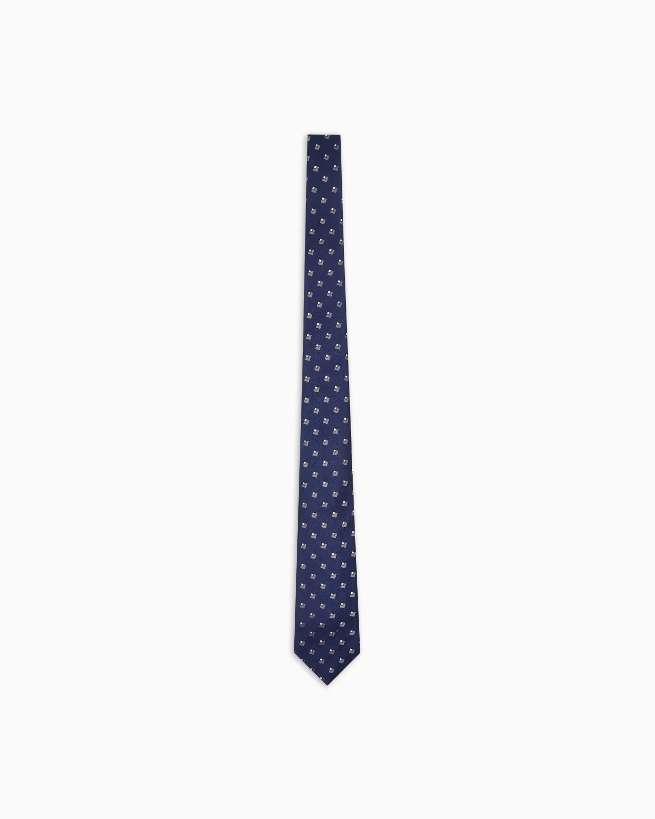 JACQUARD SILK TIE - 1