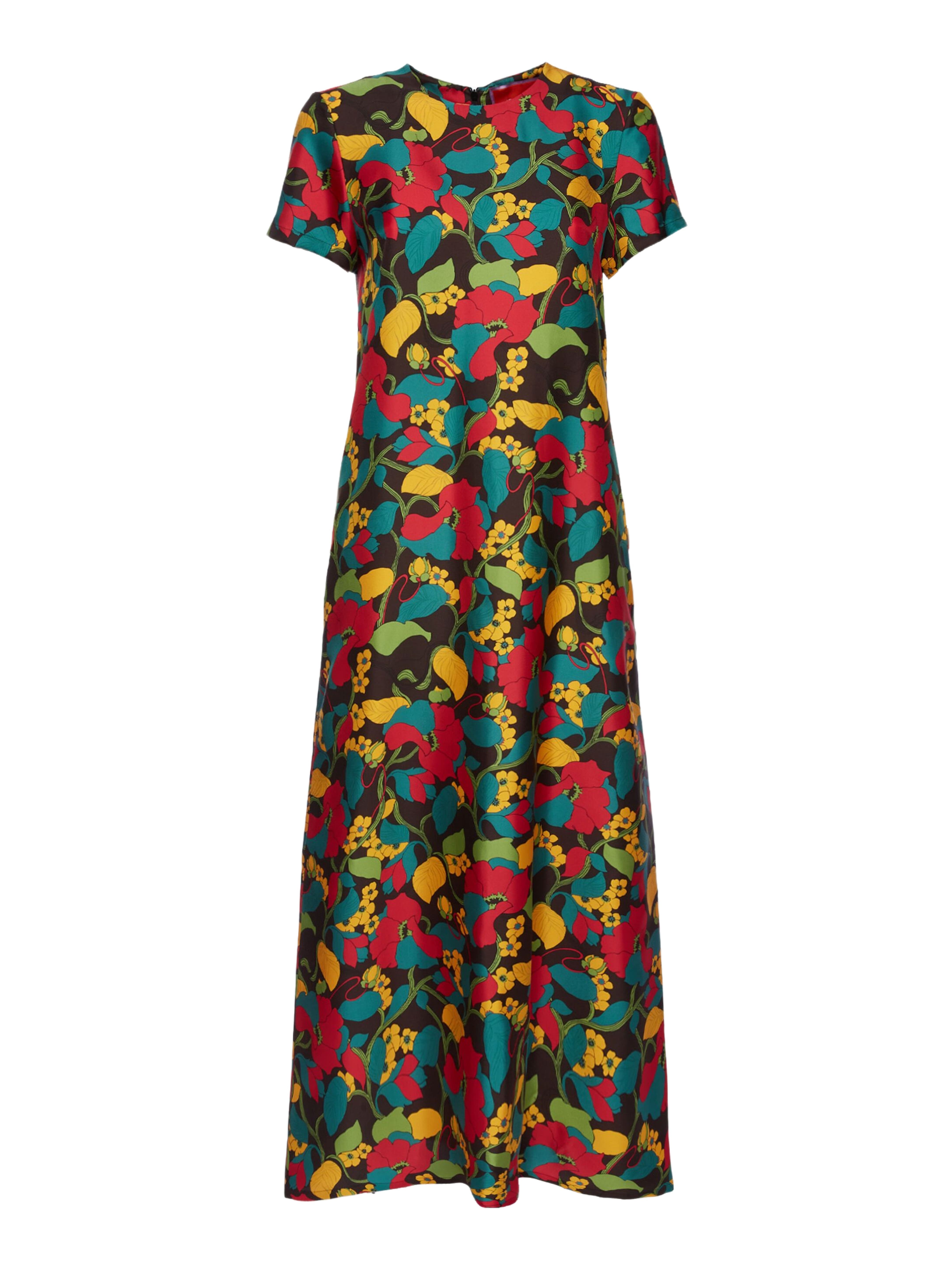La DoubleJ Swing Dress Vines Brown at Nordstrom - 2