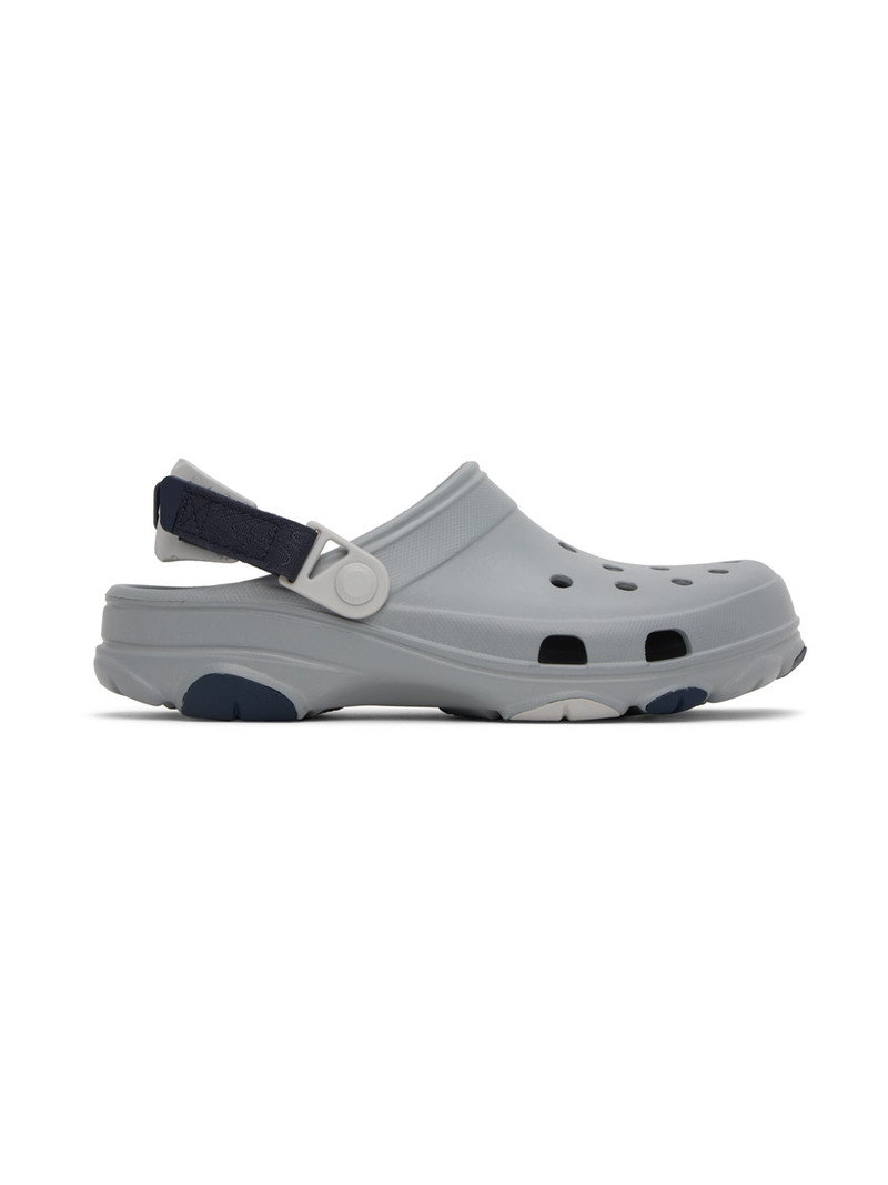 Gray All-Terrain Clogs - 1