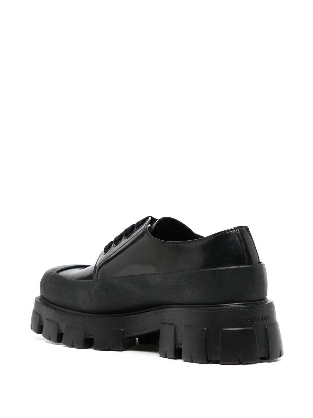brushed Derby shoes - 3