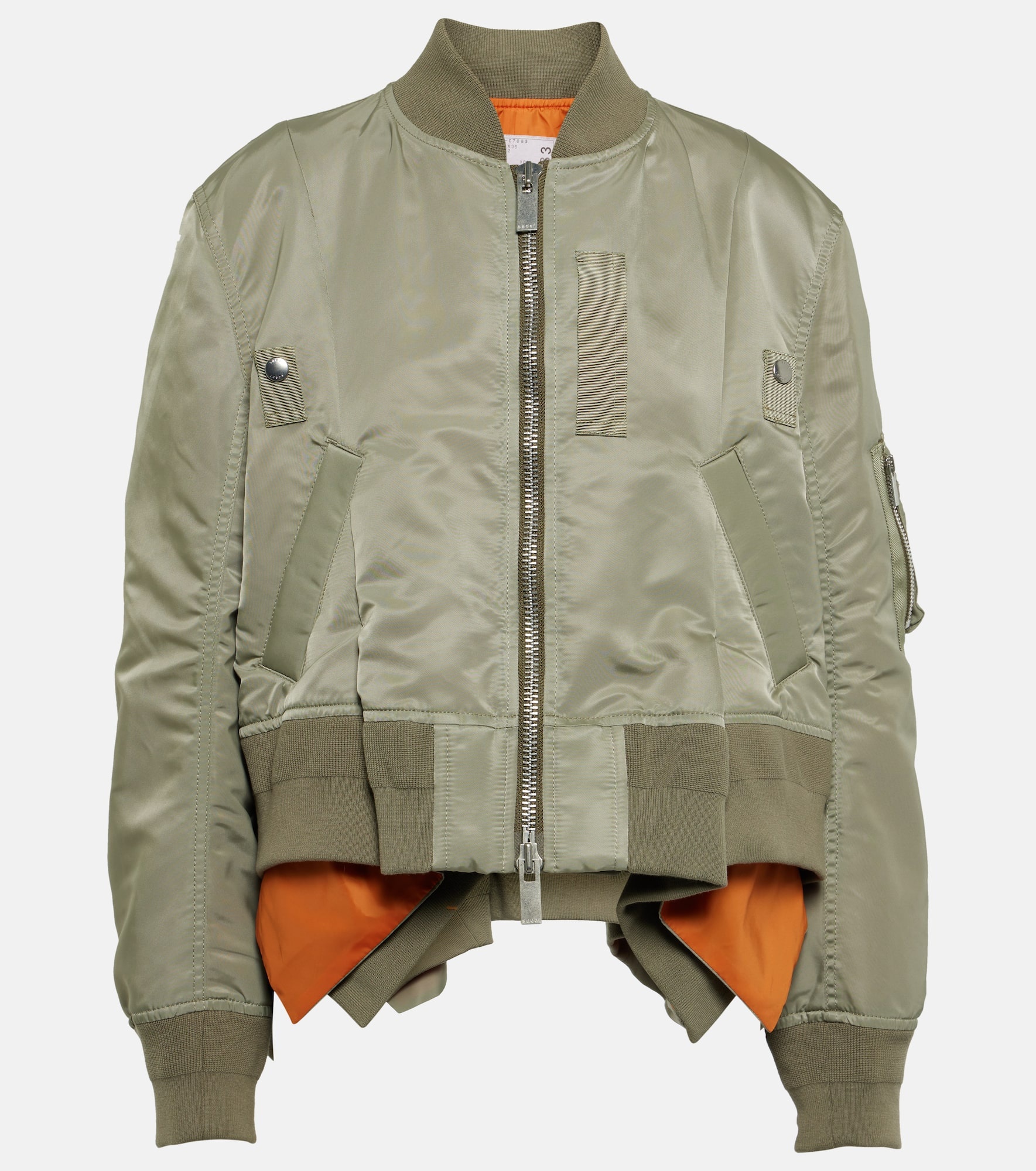 Twill bomber jacket - 1