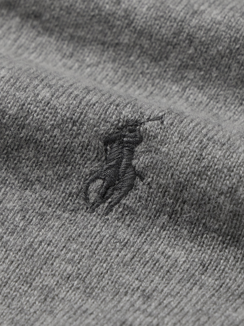 Logo-Embroidered Wool Sweater 5