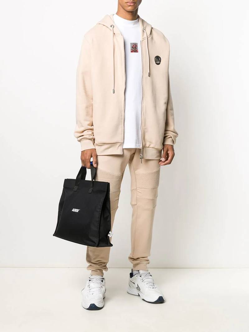 PHILIPP PLEIN skull zipped hoodie outlook