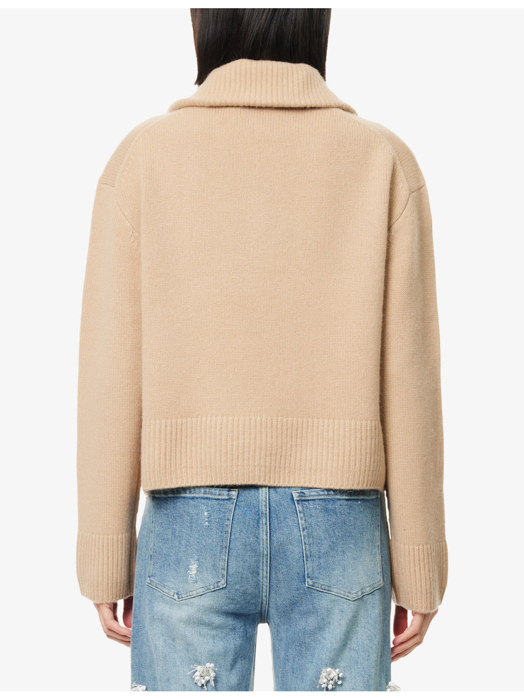 Andes Half-Zip Cashmere Jumper - 4