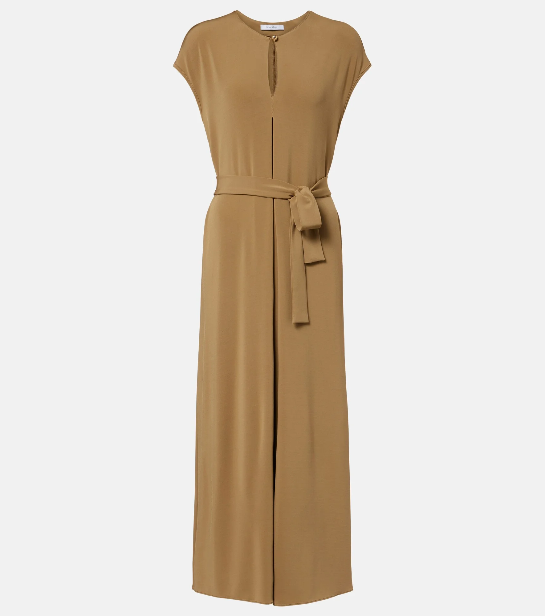 Feluca keyhole belted maxi dress - 1