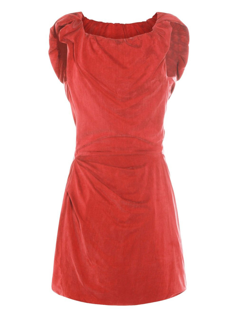 Vivienne Westwood ruched-detail mini dress outlook