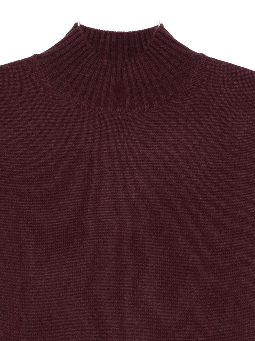 high-neck knitted top - 3
