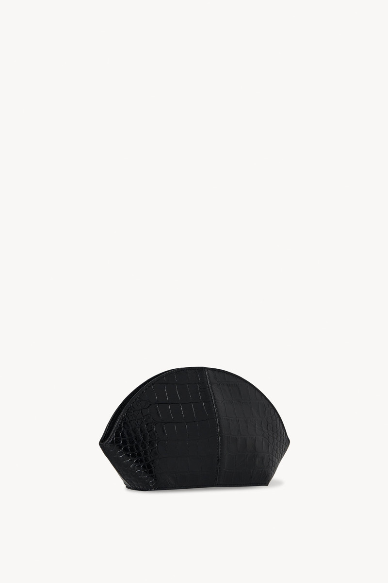 The Row Mel Clutch in Alligator outlook