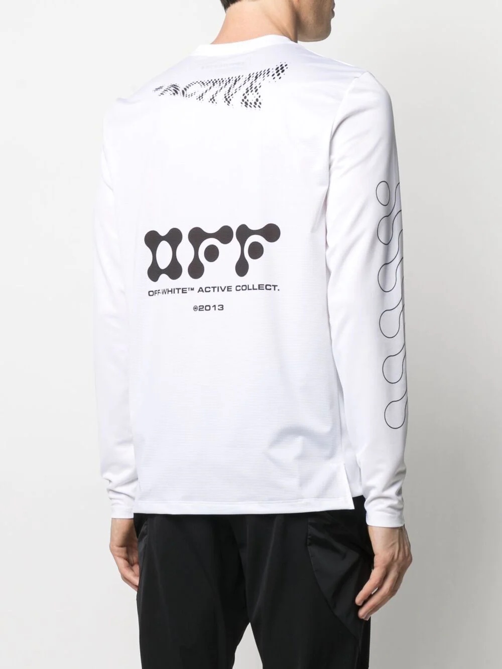 long-sleeve printed T-shirt - 4