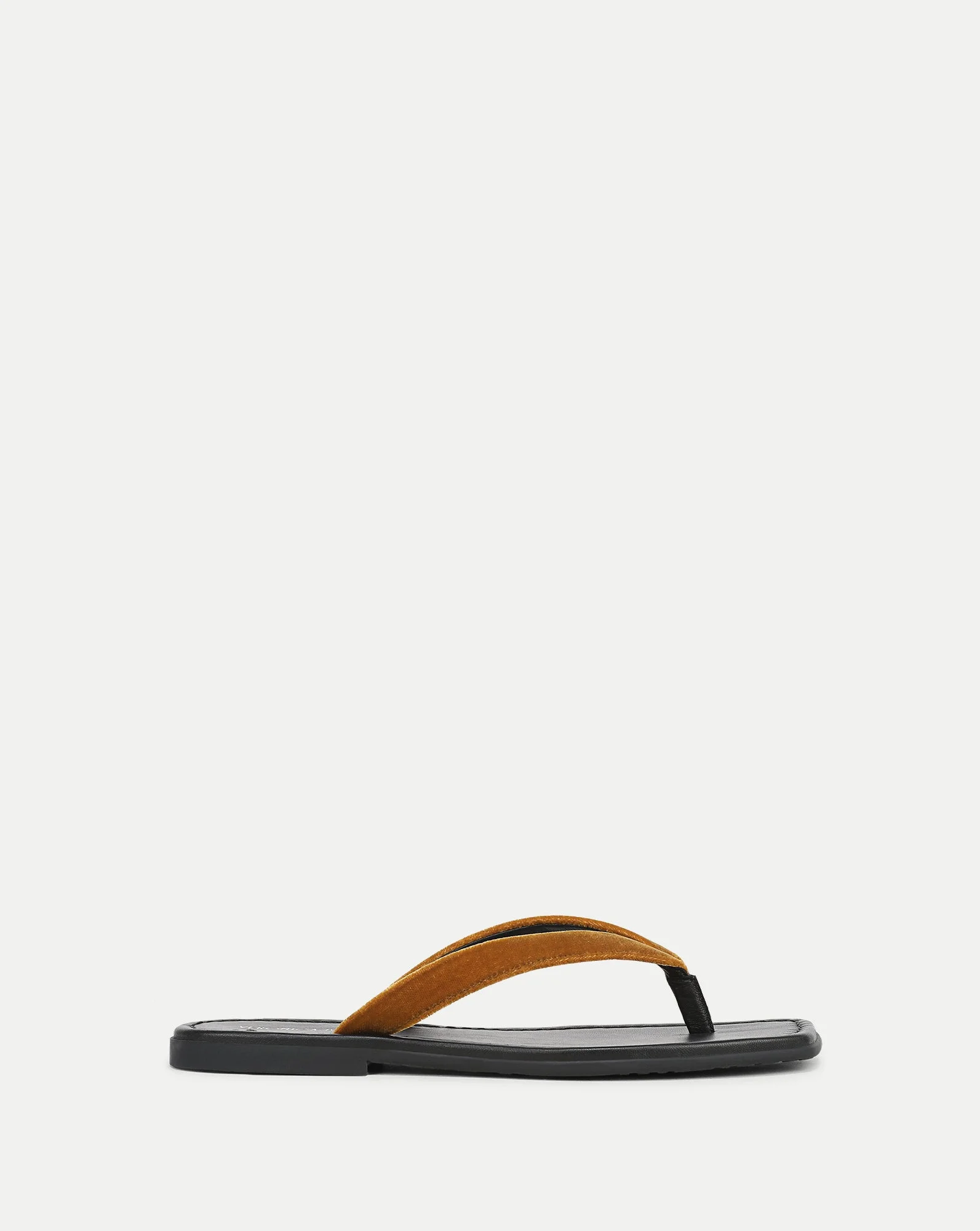 CLEA VELVET FLIP-FLOP SANDAL - 1
