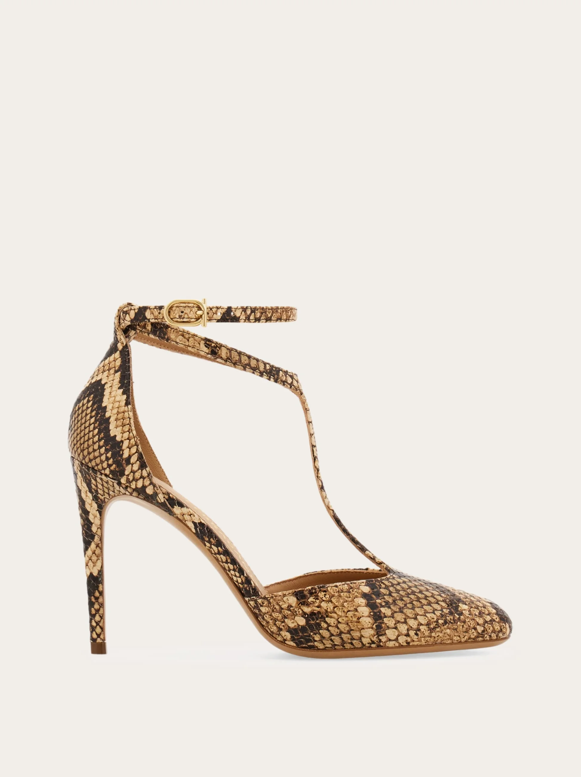 T-strap stiletto pump - 1