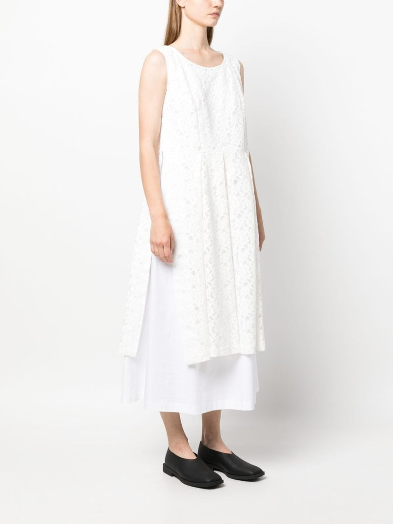 lace-overlay midi dress 3