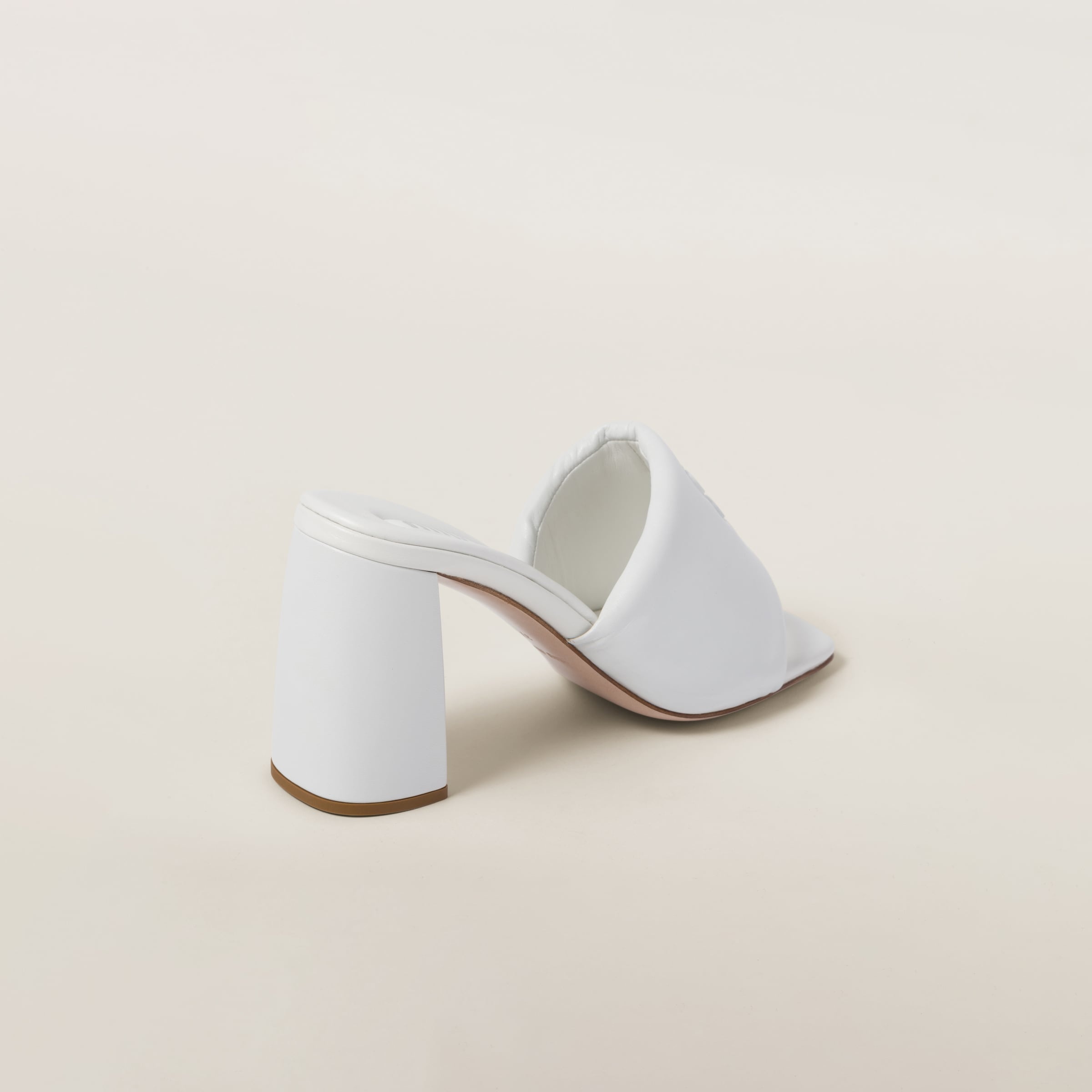 Padded leather sandals - 2