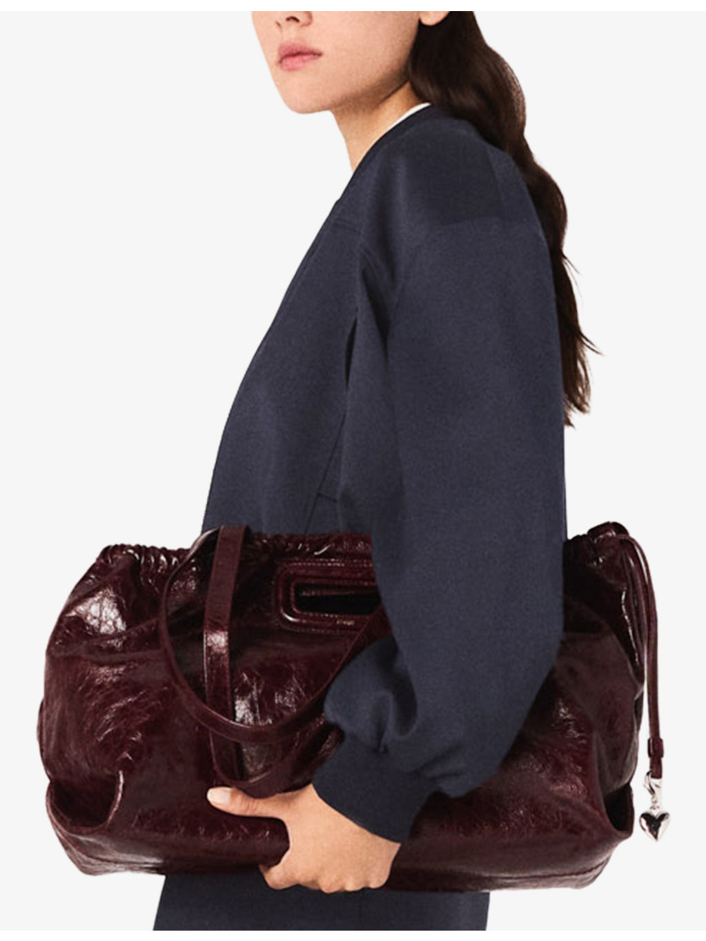 Cropped Woven Bomber Jacket - 4