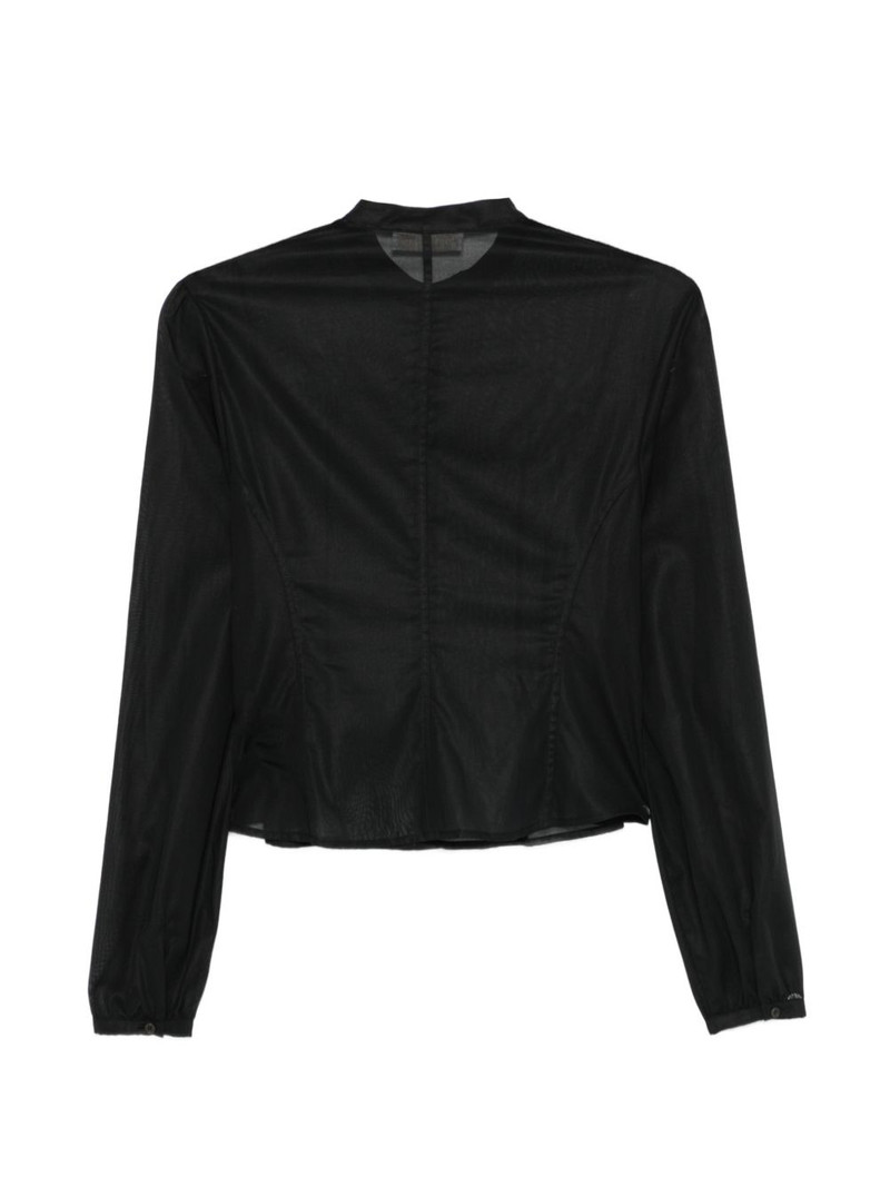 AMOMENTO long-sleeves blouse outlook