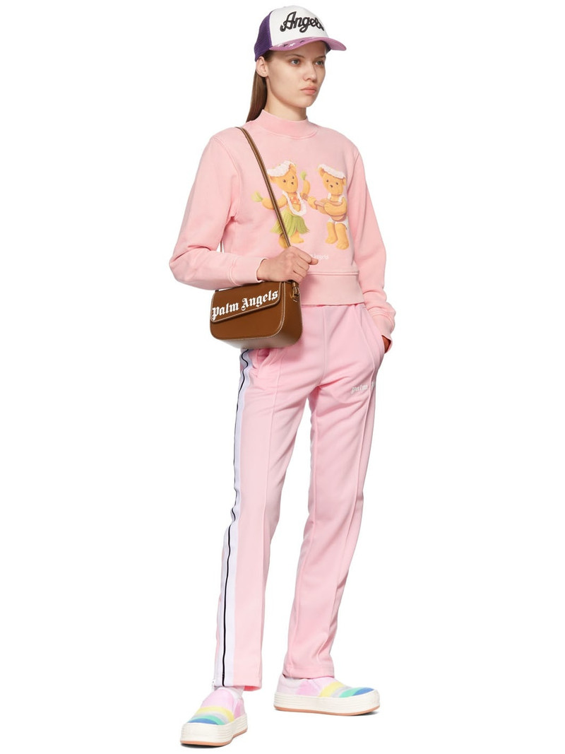 Palm Angels Multicolor Canvas Stripe Sneakers outlook