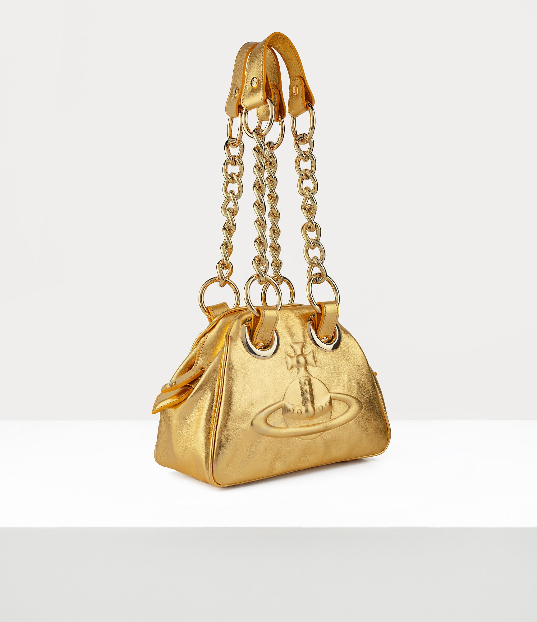 Vivienne Westwood ARCHIVE ORB CHAIN HANDBAG INJECTED ORB | REVERSIBLE