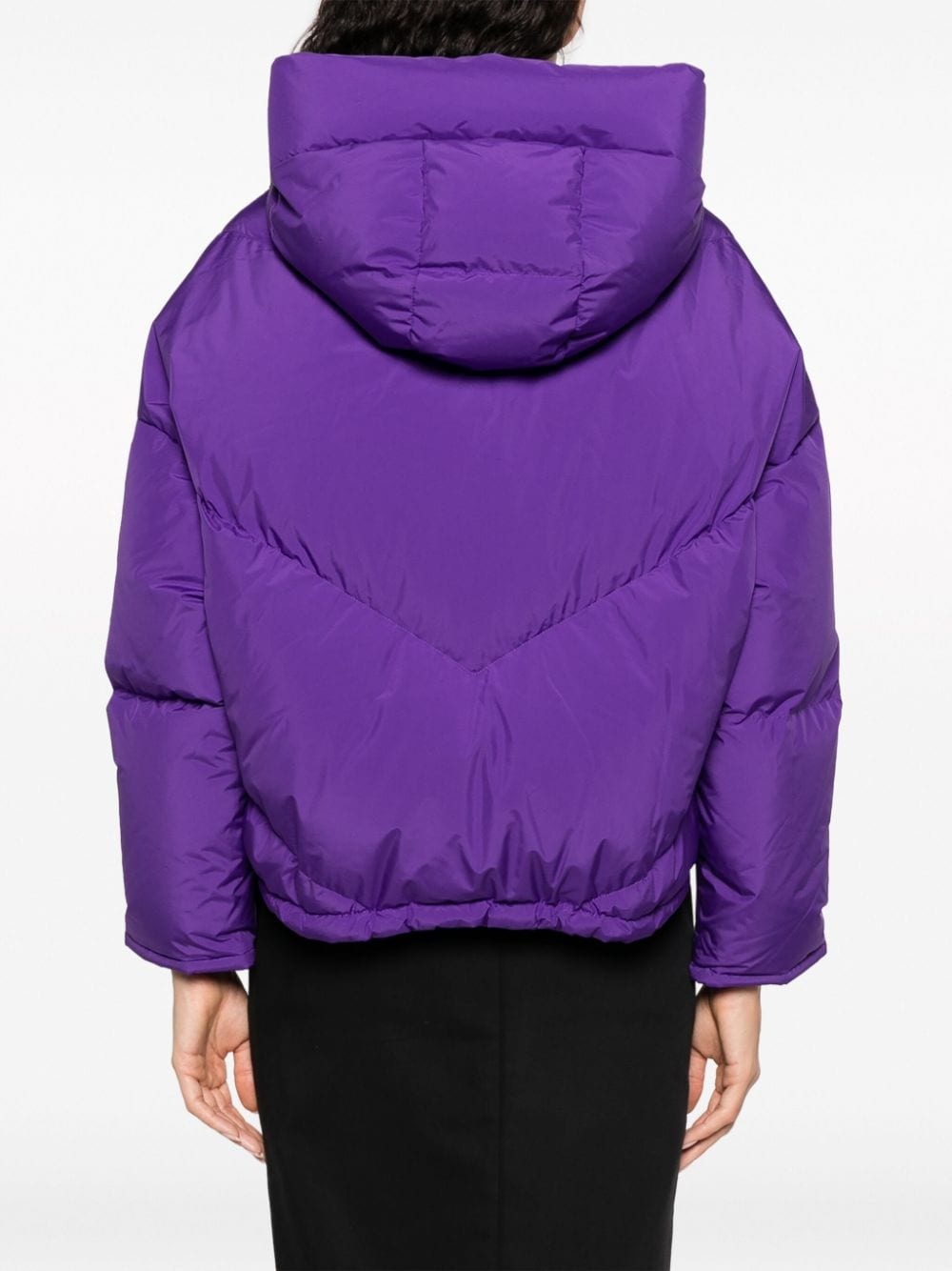 reversible quilted padded jacket - 4