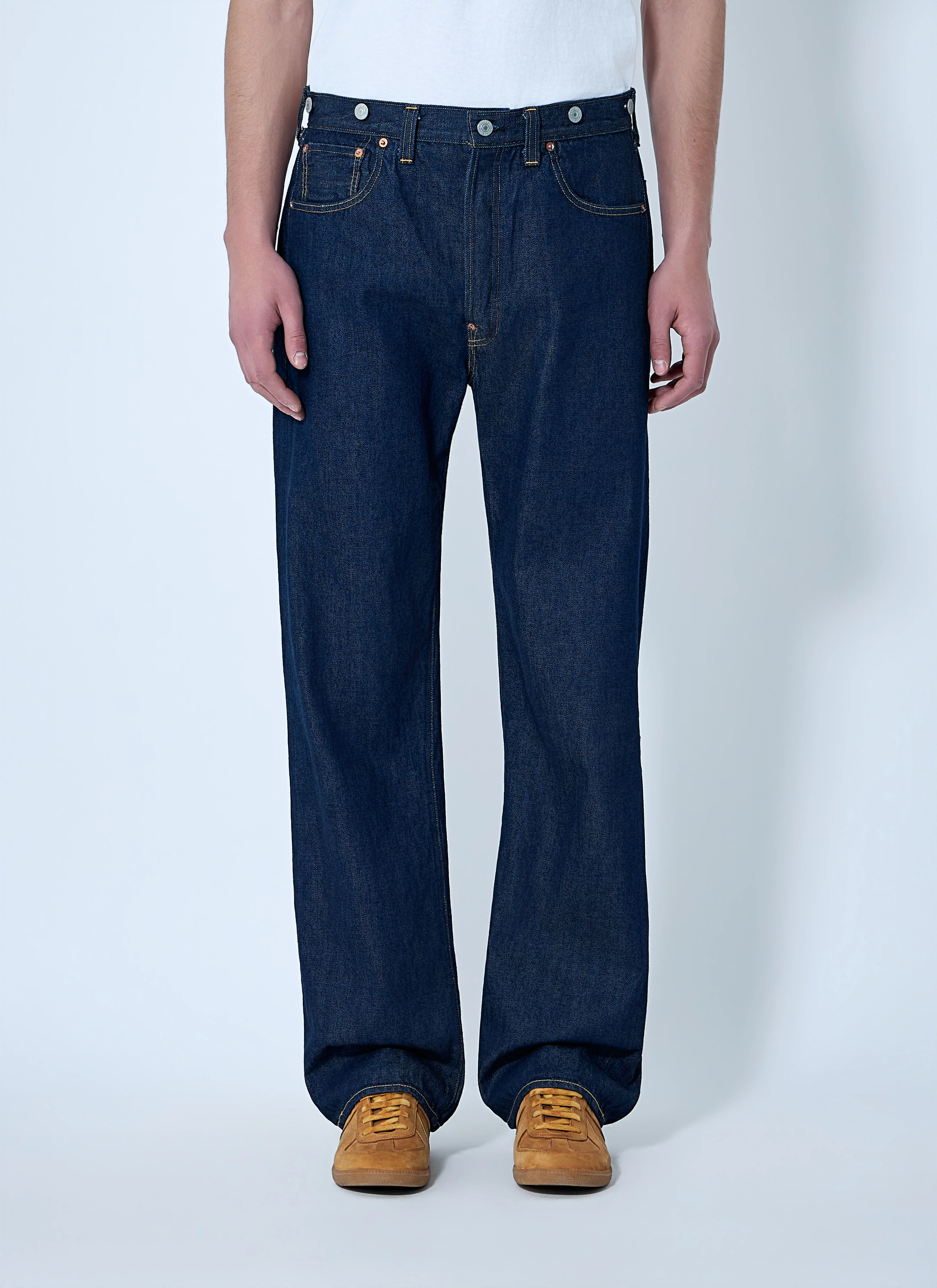 Straight-Leg Denim Jeans - 1