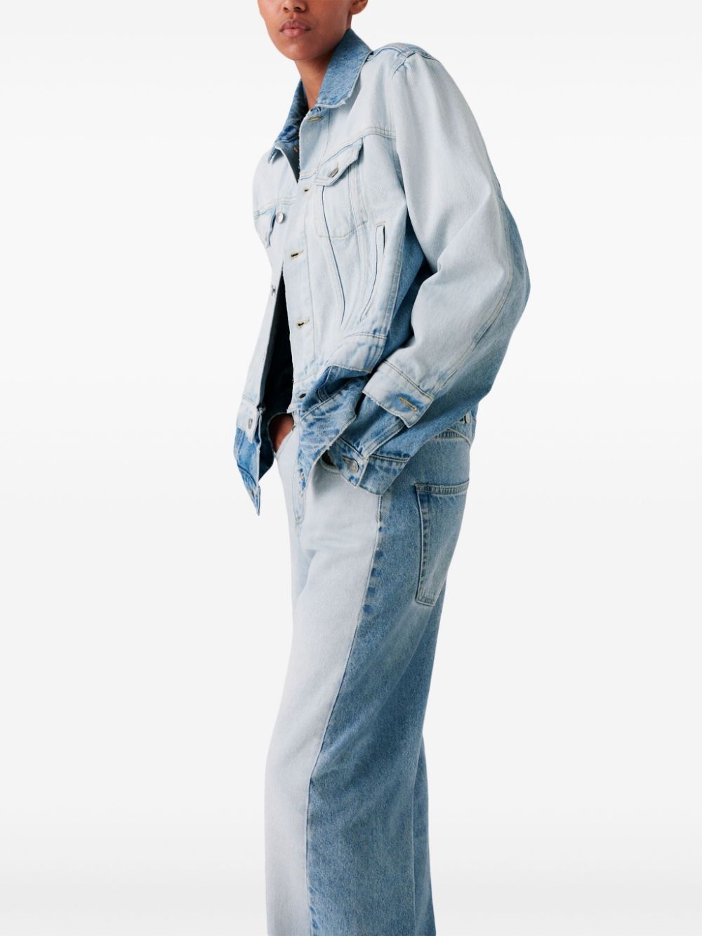 two-tone jeans - 3